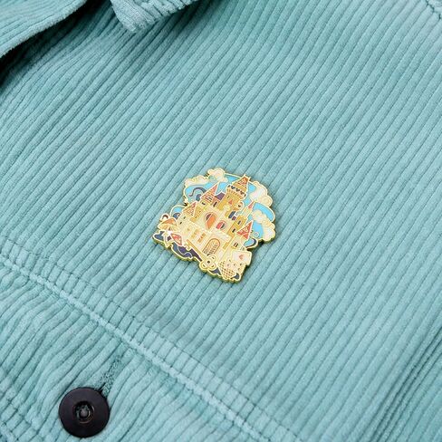 Enamel Pin - Alice's in Wonderland Castle. Collector’s Edition, Durable & Stylish Souvenir Pin for Backpacks, Jackets, Hats, and Accessories in Saudi Arabia