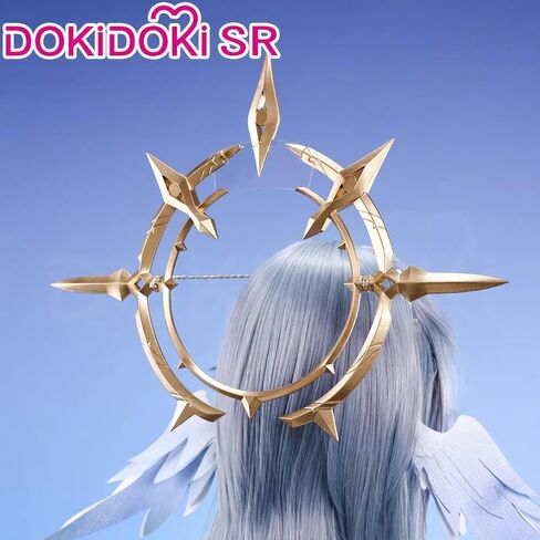 KIRA KIRA Sunday Cosplay Props Halo Doki-SR Game Honkai:Star Rail Cosplay Sunday Halo Headwear Gold in Saudi Arabia