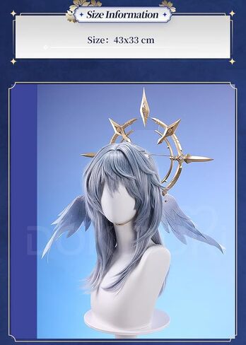 KIRA KIRA Sunday Cosplay Props Halo Doki-SR Game Honkai:Star Rail Cosplay Sunday Halo Headwear Gold in Saudi Arabia
