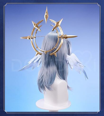 KIRA KIRA Sunday Cosplay Props Halo Doki-SR Game Honkai:Star Rail Cosplay Sunday Halo Headwear Gold in Saudi Arabia