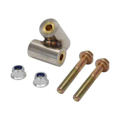 Motoparty Solid Shifter Linkage U-Joint Eliminates Shifter Slop for Subaru 5 Speed 2002-2018 - 304 Stainless Steel & Brass Insert Direct Fit in Saudi Arabia