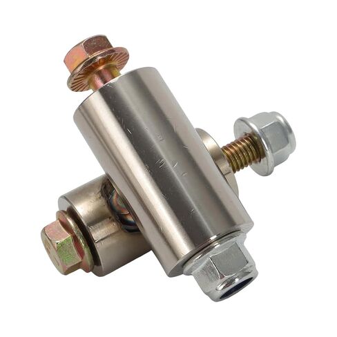 Motoparty Solid Shifter Linkage U-Joint Eliminates Shifter Slop for Subaru 5 Speed 2002-2018 - 304 Stainless Steel & Brass Insert Direct Fit in Saudi Arabia
