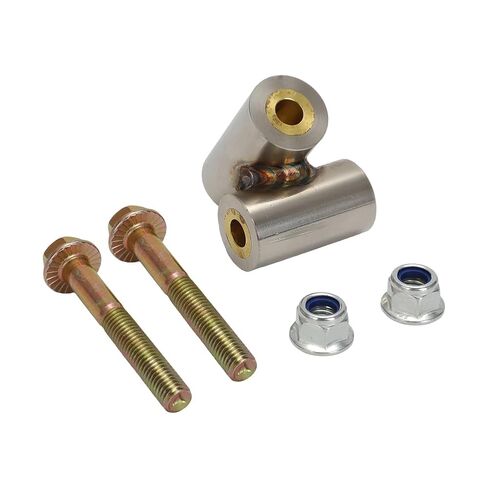 Motoparty Solid Shifter Linkage U-Joint Eliminates Shifter Slop for Subaru 5 Speed 2002-2018 - 304 Stainless Steel & Brass Insert Direct Fit in Saudi Arabia