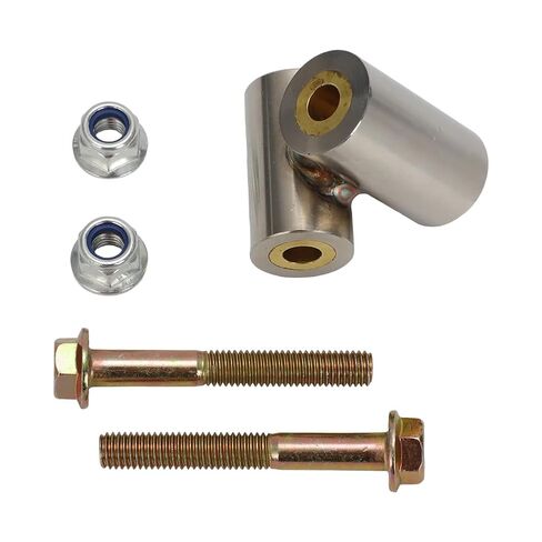Motoparty Solid Shifter Linkage U-Joint Eliminates Shifter Slop for Subaru 5 Speed 2002-2018 - 304 Stainless Steel & Brass Insert Direct Fit in Saudi Arabia