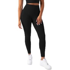 YITTY Active Women's Ultraluxe High-Waist Pocket Legging, Athleisure, 4-Way-Stretch, Iconic Black, XXL/1X, Regular | 27" Inseam in Kuwait