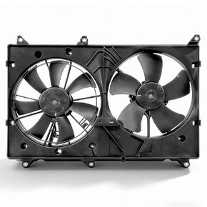 مجموعة مروحة تبريد المبرد من PartsFlow لـ 2004 2005 2006 2007 Toyota Highlander 2.4L 4 Cyl 1636123030 in Kuwait