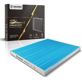 CF11819 Cabin Air Filter for Smooth Airflow & H11-Grade Filtration, Fit for Chevy Equinox 2010-2017, Terrain 2010-2017, Sante Fe 2013-2018, Sonata Optima Sedona - Skyblue Composite Media in Kuwait