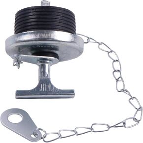 Oil Filler Cap 2" W/Chain 107981 Compatible with Cummins N14 L10 M11 ISM Mack Cat Volvo IHC all makes 2 inch Oil Filler Tube in Kuwait