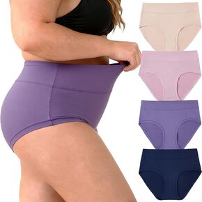سراويل داخلية نسائية بمقاس كبير XL-5XL سراويل داخلية للسيدات مكونة من 4 قطع سراويل داخلية نسائية بمقاسات كبيرة in Kuwait
