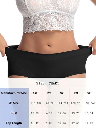 4-Pack Plus Size Women High-Waisted Briefs, Seamless Comfortable Body Shaping Underwear Set Full Coverage Triangular Design in Saudi Arabia