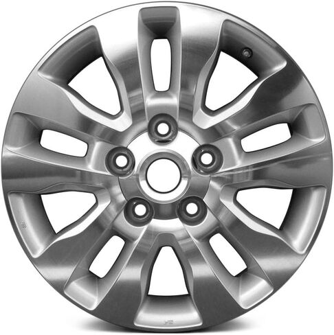 Wheel 20X8 inch Rim for Sequoia 2008–2022 10-Spoke Machined And Silver 5 Lug 150.0 mm - ALYTT031U10 - Reman Alloy Factory Wheel in Saudi Arabia