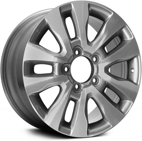 Wheel 20X8 inch Rim for Sequoia 2008–2022 10-Spoke Machined And Silver 5 Lug 150.0 mm - ALYTT031U10 - Reman Alloy Factory Wheel in Saudi Arabia