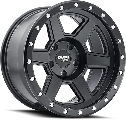 Dirty Life 9315 Compound 17x9 5x5" -12mm Matte Black Wheel Rim 17" Inch in Kuwait