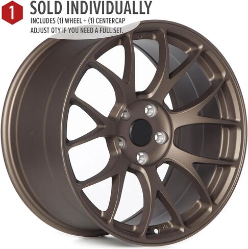 Circuit Performance CSF2 18x9.5 Flat Bronze 5x114.3 [+38mm] Concave Mesh Compatible with Subaru WRX etc in Saudi Arabia