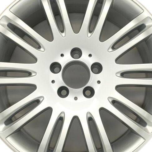 عجلة أمامية خلفية لسيارة Mercedes E350 E550 OEM Design Wheel 18 "18x8.5 18x9 2007-2009 مجموعة فضية مكونة من 4 حافة بديلة in Saudi Arabia