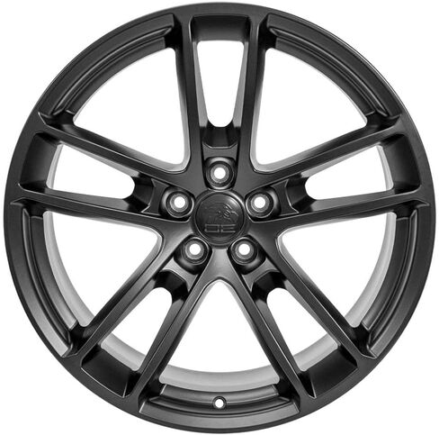 OE Wheels DG23 20 Inch Rims Fit Charger/Challenger SRT Hellcat Style 5x115 20x9 Satin Black - Hollander 2718 (Set of 4) in Saudi Arabia
