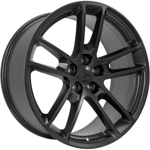 OE Wheels DG23 20 Inch Rims Fit Charger/Challenger SRT Hellcat Style 5x115 20x9 Satin Black - Hollander 2718 (Set of 4) in Saudi Arabia