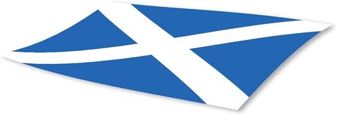 3x5 Scottish Flag Sticker 3-Pack - Waterproof, Durable, Blue & White Scottish Flag Bumper Sticker in Saudi Arabia