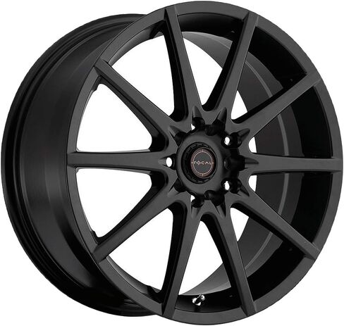 Focal F-04 17 Black Wheel / Rim 5x4.5 & 5x4.25 with a 42mm Offset and a 73 Hub Bore. Partnumber 428-7714SB+42 in Saudi Arabia