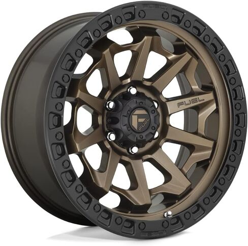 FUEL OFF-ROAD COVERT 17X9 5X5.0 5.04 1mm MATTE GUN METAL BLACK BEAD RING - D71617907550 in Saudi Arabia