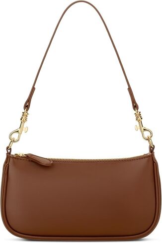 KKXIU Small Shoulder Bag for Women - Mini Purses for Women Vegan Leather Purse Classic Retro Handbag with Removable Strap in Saudi Arabia