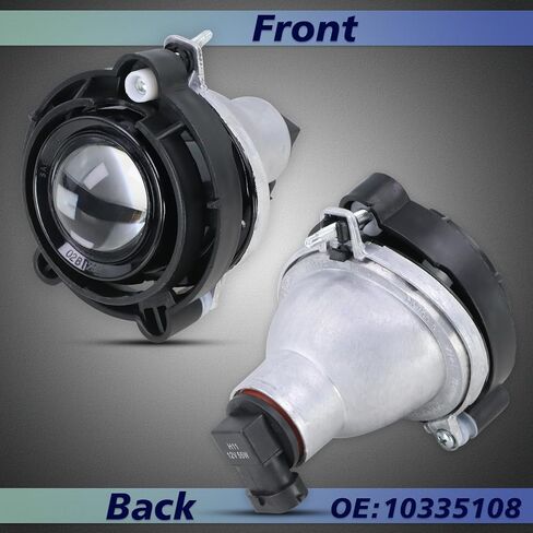 Driver OR Passenger Side Fog Lights Fits 2006-2008 Chevy Malibu,2007-2015 Chevy Equinox,2006-2013 impala,2013-2017 Traverse,2013-2019 GMC Acadia,2010-2015 2018-2021 Terrain Replace#10335108 in Saudi Arabia