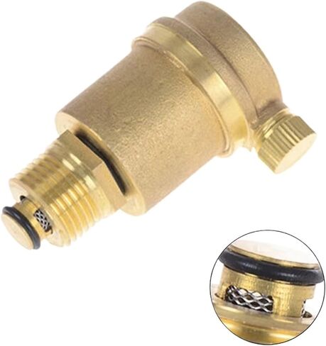 1 قطعة 1/2 "61 مللي متر صمام تحرير الضغط النحاس التلقائي تنفيس الهواء صمام تحرير الضغط in Kuwait