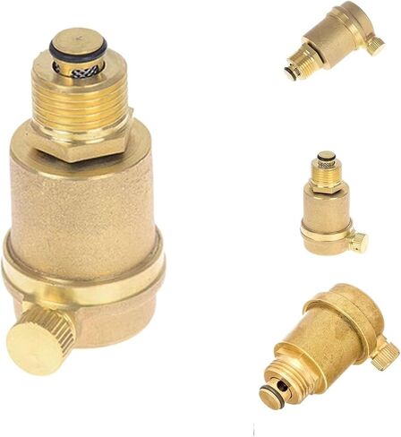 1 قطعة 1/2 "61 مللي متر صمام تحرير الضغط النحاس التلقائي تنفيس الهواء صمام تحرير الضغط in Kuwait