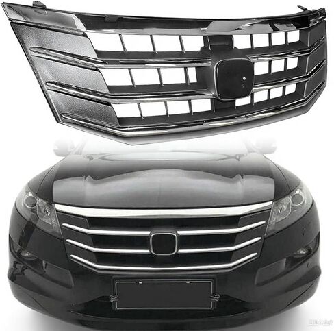ZXMOTO Front Bumper Grille Upper Mesh Grill Fit For Honda Accord Crosstour 2010 2011 2012 in Saudi Arabia