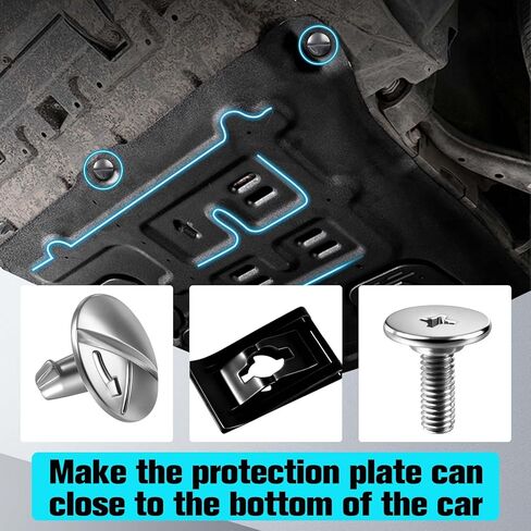 14 قطعة من مسامير غطاء المحرك السفلي، براغي الأجهزة ومشبك الوصول، مشابك دبوس غطاء الوصول إلى المبرد الفاخر 90674-TY2-A01، واقيات علبة المحرك المتوافقة مع Honda Civic Accord CRV Acura in Kuwait
