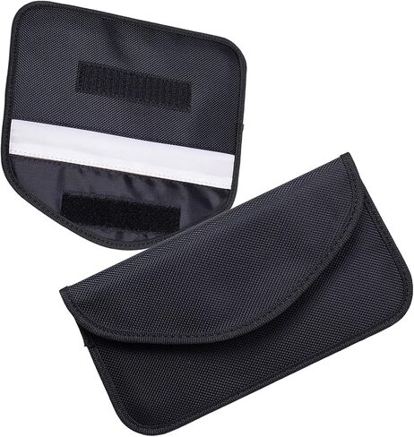 قطعتان من حقائب فاراداي للهاتف، حقيبة حجب إشارة RFID، حافظة حماية خصوصية مفتاح السيارة مضادة للتتبع والسرقة، عالمية لمعظم السيارات in Kuwait