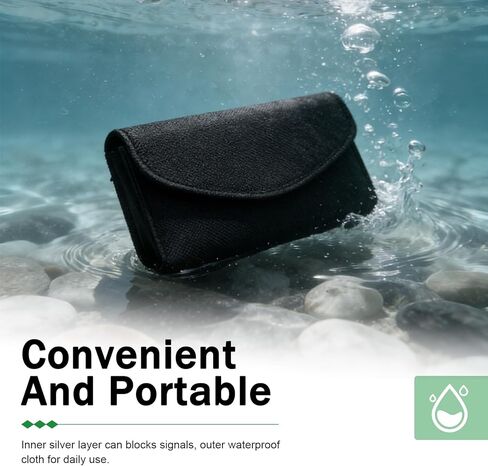 قطعتان من حقائب فاراداي للهاتف، حقيبة حجب إشارة RFID، حافظة حماية خصوصية مفتاح السيارة مضادة للتتبع والسرقة، عالمية لمعظم السيارات in Kuwait