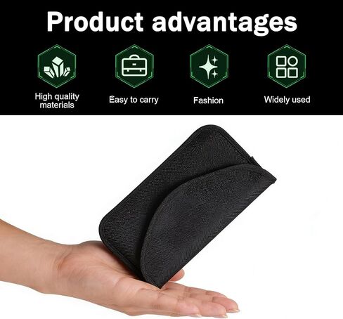 قطعتان من حقائب فاراداي للهاتف، حقيبة حجب إشارة RFID، حافظة حماية خصوصية مفتاح السيارة مضادة للتتبع والسرقة، عالمية لمعظم السيارات in Kuwait