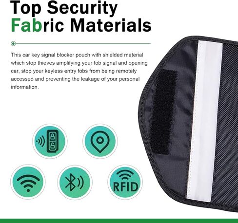 قطعتان من حقائب فاراداي للهاتف، حقيبة حجب إشارة RFID، حافظة حماية خصوصية مفتاح السيارة مضادة للتتبع والسرقة، عالمية لمعظم السيارات in Kuwait
