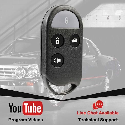 Car Key Fob Keyless Entry Remote fits 1995 1996 1997 1998 1999 Nissan Maxima & Infiniti I30 (A269ZUA078) 2-Pack in Saudi Arabia