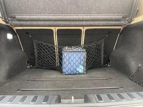 Trunk Rear Seats Organizer Cargo Net for BMW X1 2013-2025 – Envelope Style Cargo Net for SUV – Premium Mesh Elastic Car Trunk Organizer Vehicle Carrier Storage – Compatible with X1 in Saudi Arabia