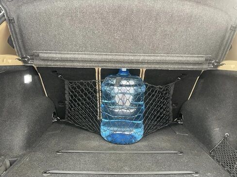 Trunk Rear Seats Organizer Cargo Net for BMW X1 2013-2025 – Envelope Style Cargo Net for SUV – Premium Mesh Elastic Car Trunk Organizer Vehicle Carrier Storage – Compatible with X1 in Saudi Arabia