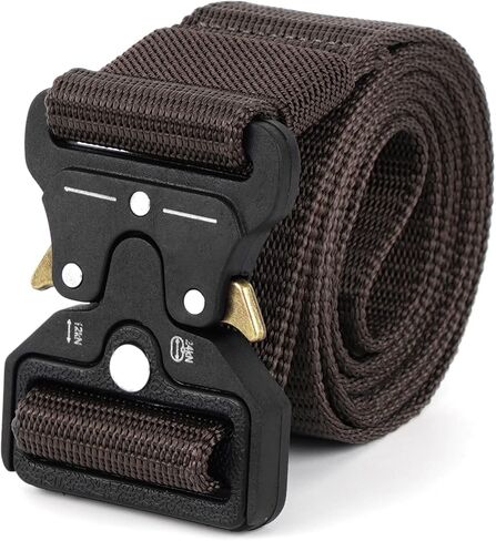 Tactical Belts with Heavy Duty Quick Release Buckle for Men 1.5" Web Work Belt in Saudi Arabia