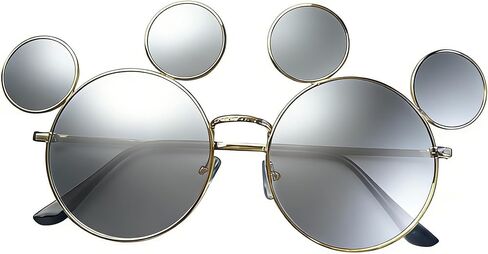 Mouse Ear Sunglasses Adults with Case for DCL Cruise Theme Park Sunglasses Lightweight Mouse Ear UV Protection Glasses Pink Lenses in Saudi Arabia
