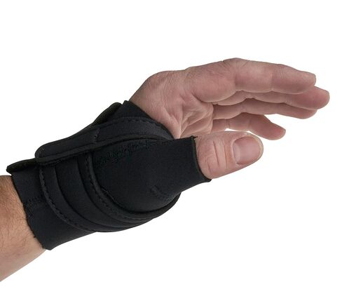 Comfort Cool Thumb CMC Restriction Splint, Provides Direct Support For The Thumb CMC Joint While Allowing Full Finger Function, Left Hand, Medium Plus in Saudi Arabia