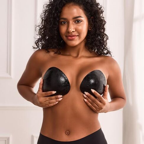 Double-Sided Adhesive Triangle Nipple Covers for Women, Strapless and Low Cut Dresses, Comfortable Breathable in Saudi Arabia