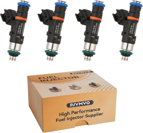 0280158284 Naturally Aspirated 1.6L Fuel Injectors,Compatible with/Ford 1.6 Fiesta 2012-2019,Set of 4 in Saudi Arabia