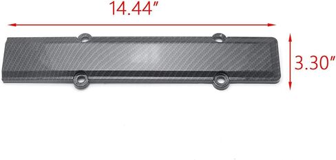 x xotic tech B-Serie Engine Valve Spark Plug Insert Cover Carbon Fiber Style Compatible with Honda Civic B16 B18 VTEC in Saudi Arabia