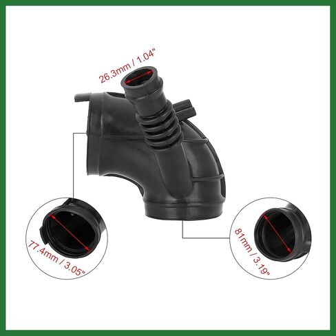 Motoforti Air Intake Hose Tube for BMW E53 X5 3.0i 2001 2002 2003 2004 2005 2006 13541440102 Air Intake Boot Duct Long-lasting in Saudi Arabia
