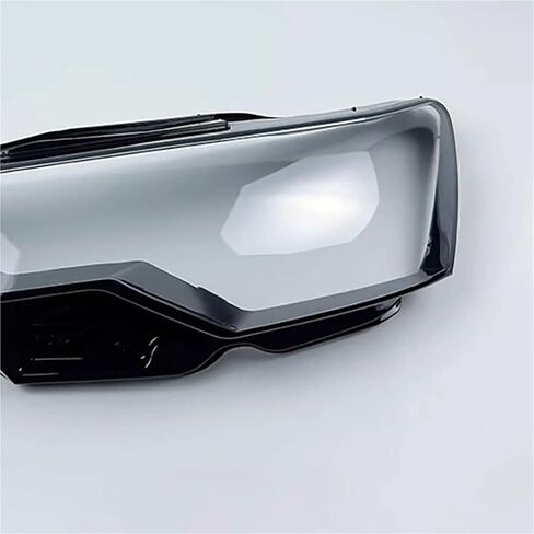 Headlamp Cover Lens Transparent Lamp Shade Glass Headlight Shell Replace Original Lampshade For Audi A6 A6L C8 2019 2020 2021(Left) in Saudi Arabia