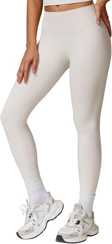 Women High Waisted Leggings (New) - Soft Athletic Tummy Control Yoga Workout Pants Dance Tights (GX Zero Series) in Saudi Arabia