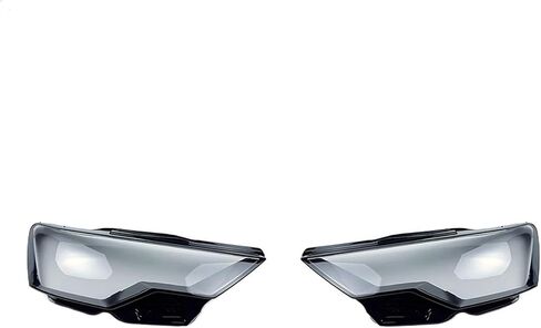 Headlamp Cover Lens Transparent Lamp Shade Glass Headlight Shell Replace Original Lampshade For Audi A6 A6L C8 2019 2020 2021(Left) in Saudi Arabia