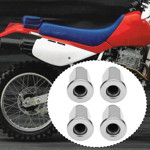 2 Sets Exhaust Gaskets with Cap Nuts Compatible with Honda CB/CL160/175/200 XL/XR250/350/500/600 E in Saudi Arabia