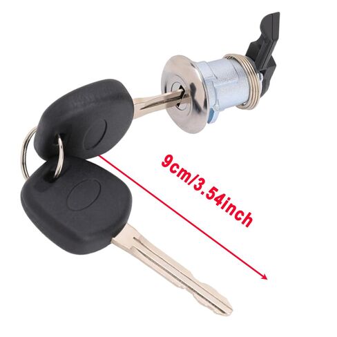 69058-35140 for Toyota for Tacoma 1995-2004 Gas Fuel Filler Lid Cylinder Lock with 2 Keys Black 69058-29016 69058-26030 in Saudi Arabia
