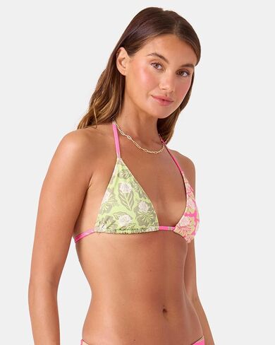 Roxy Women's Reversible Bikini Top – UPF 50+, Quick-Dry, Removable Pads, Swimsuit Top in Saudi Arabia